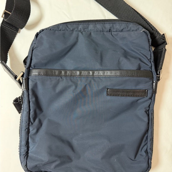 Fabbrica pelletterie milano Navy Crossbody Shoulder Bag - Casual Everyday Carry